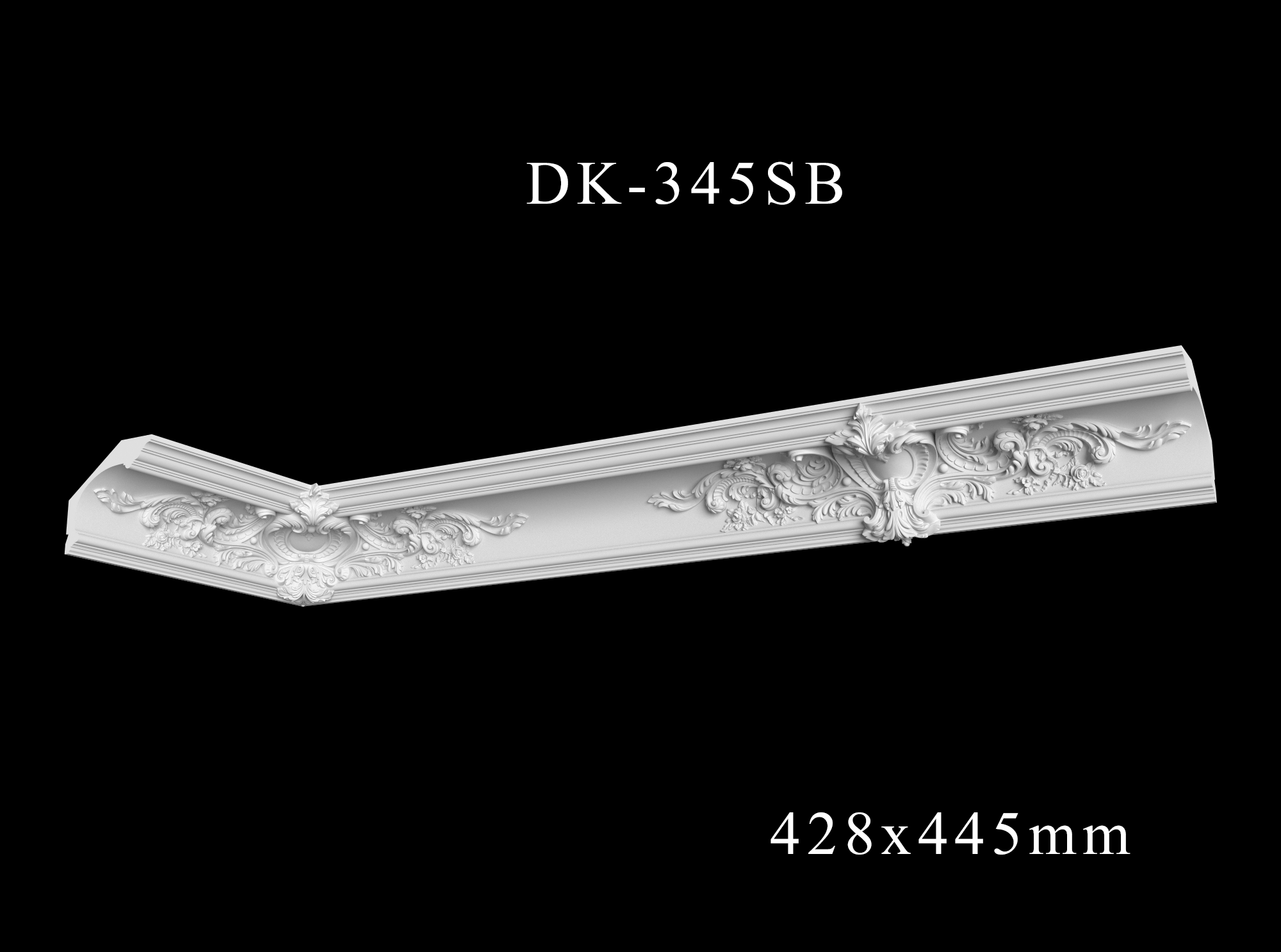 Карниз гипсовый с орнаментом