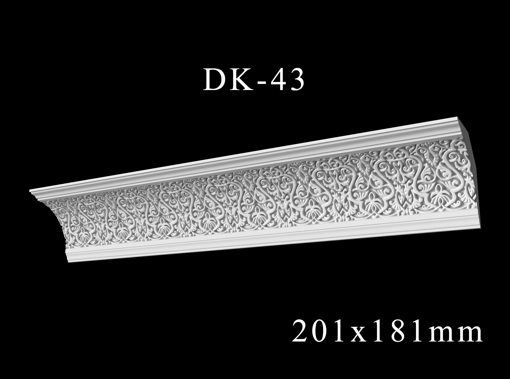 Карниз гипсовый